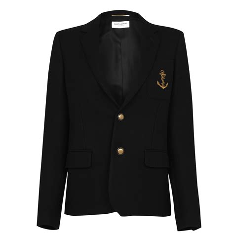 women's ysl blazer|YSL blazer women.